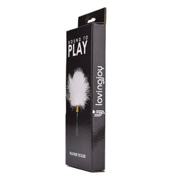 Bound to Play. Feather Teaser White - N12140