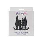 Loving Joy Butt Plug Training Kit Black