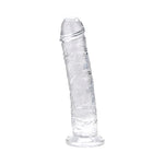 Loving Joy - 9.5  Inch Insertable Clear Realistic Dildo With Suction Cup - 25,5 CM - N12185