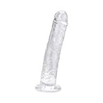 Loving Joy - 8.5 Inch Insertable Clear Realistic Dildo With Suction Cup - 21,5 CM - N12184