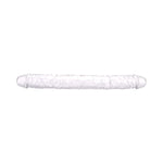 Loving Joy - 15 Inch Jelly Clear Double Dildo - Huge Size 38 CM - N12190