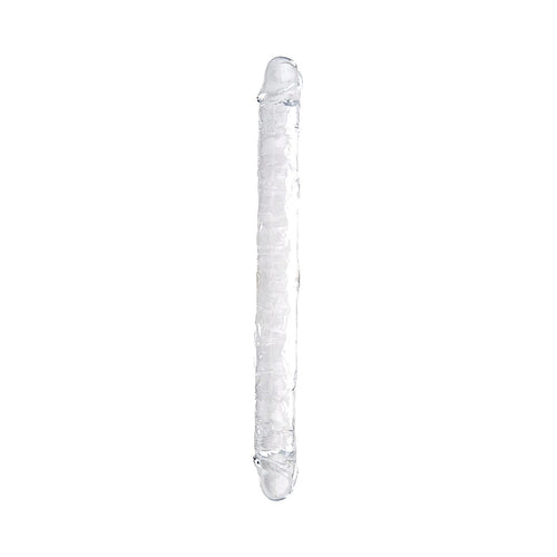 Loving Joy - 18 Inch Jelly Clear Double Dildo - Mega Size 45.5 CM Flexible - N12191