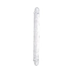 Loving Joy - 18 Inch Jelly Clear Double Dildo - Mega Size 45.5 CM Flexible - N12191
