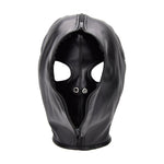 Bondage Mask Open Eyed Hood Mask - N12242