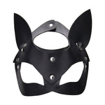 Black Mask Kitty Cat Face - N12283 - Bondageset