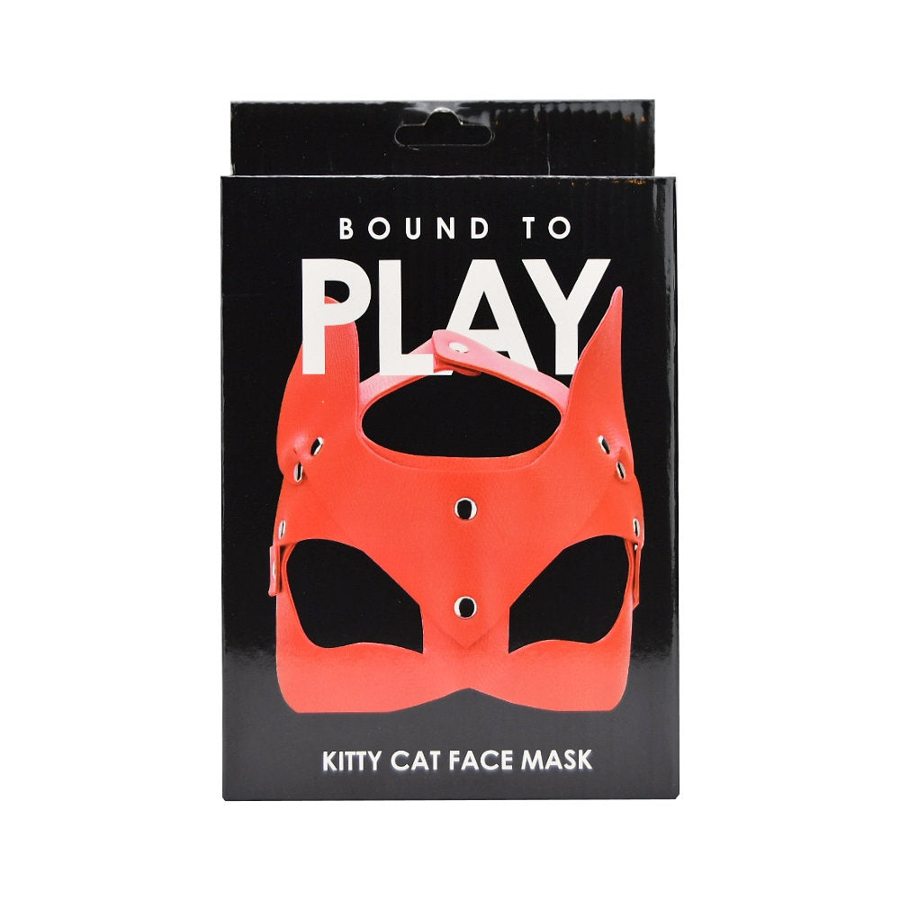 Red Mask Kitty Cat Face - N12284 - Bondageset