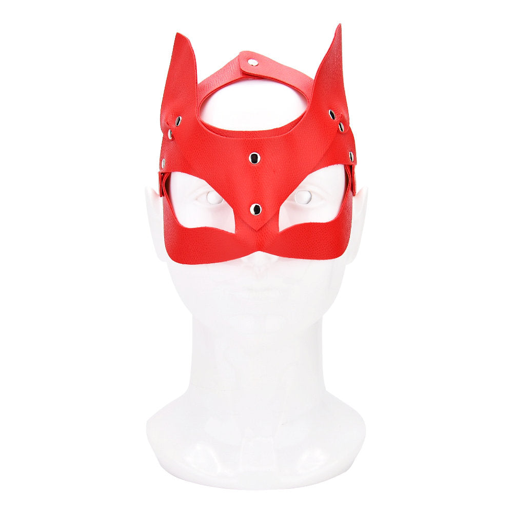 Red Mask Kitty Cat Face - N12284 - Bondageset