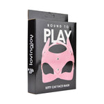 Pink Mask Kitty Cat Face - N12285 - Bondageset