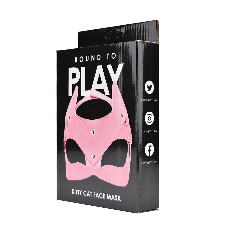 Pink Mask Kitty Cat Face - N12285 - Bondageset