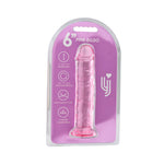 Loving Joy - 6 Inch  Pink Realistic Dildo With Suction Cup - Length 16.5 CM - N12302