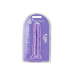 Loving Joy - 6 Inch Suction Cup Realistic Dildo Purple - 18 Cm Strong Blister - N12303