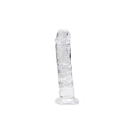 Loving Joy - 6 Inch Insertable Clear Realistic Dildo With Suction Cup - 18 CM - N12304