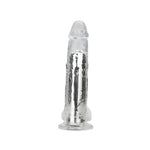 Loving Joy - 7 Inch Remote Vibrating Realistic Clear Dildo - 19 CM - Strong blister