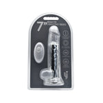 Loving Joy - 7 Inch Remote Vibrating Realistic Clear Dildo - 19 CM - Strong blister
