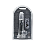 Loving Joy - 7 Inch Remote Vibrating Realistic Clear Dildo - 19 CM - Strong blister