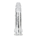 Loving Joy - 9 Inch Remote Vibrating Dildo Clear - Usb Rechargeable