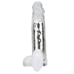 Loving Joy - 9 Inch Remote Vibrating Dildo Clear - Usb Rechargeable
