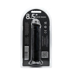 Loving Joy - 8.5 Inch Realistic Dildo Suction Cup Black - 21,5 Cm Strong Blister