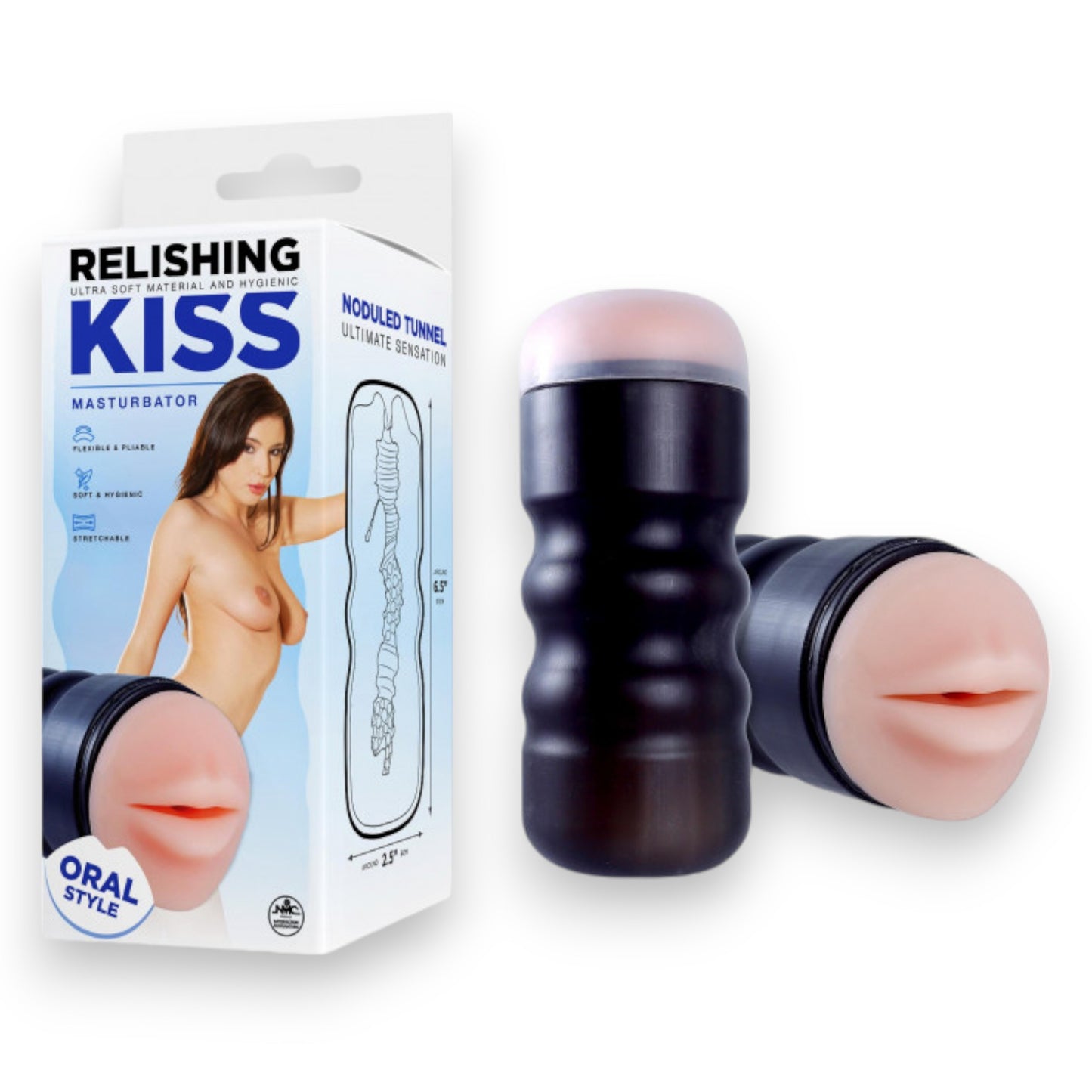 Trendy Deals - TD27149 - Relishing Kiss Masturbator Cup Mouth 3D Structure