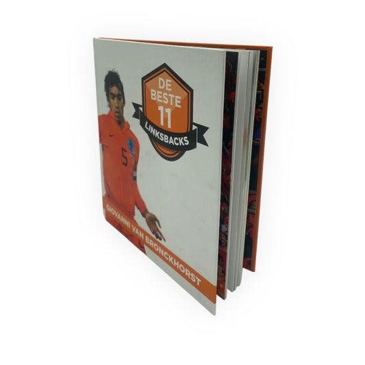 The Best 11 Left Backs (Linksbacks) - Giovanni van Bronckhorst - Unique Football Book with Hardcover and 63 Pages (Dutch Edition)