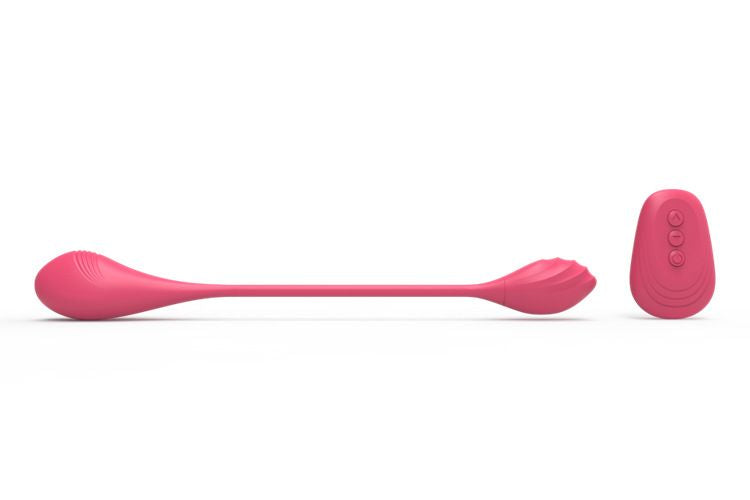 Power Escorts - BR283 - Double Egg - Remote Controlled Vibrator - Pink