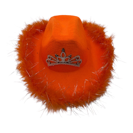 Orange cowboyhat