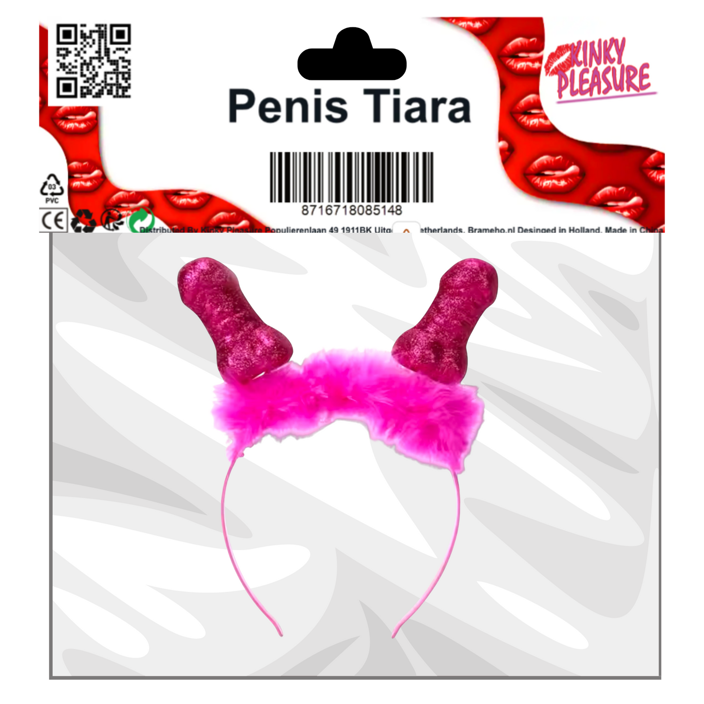 Kinky Pleasure - KP049 - Penis Tiara - Purple