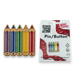 Kinky Pleasure - KPB034 - Badge / Pin - Pencils