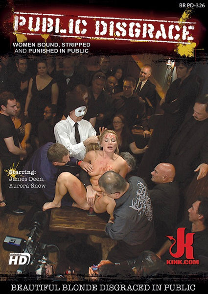 Dvd Public disgrace -  Beautiful Blonde Disgraced In Public