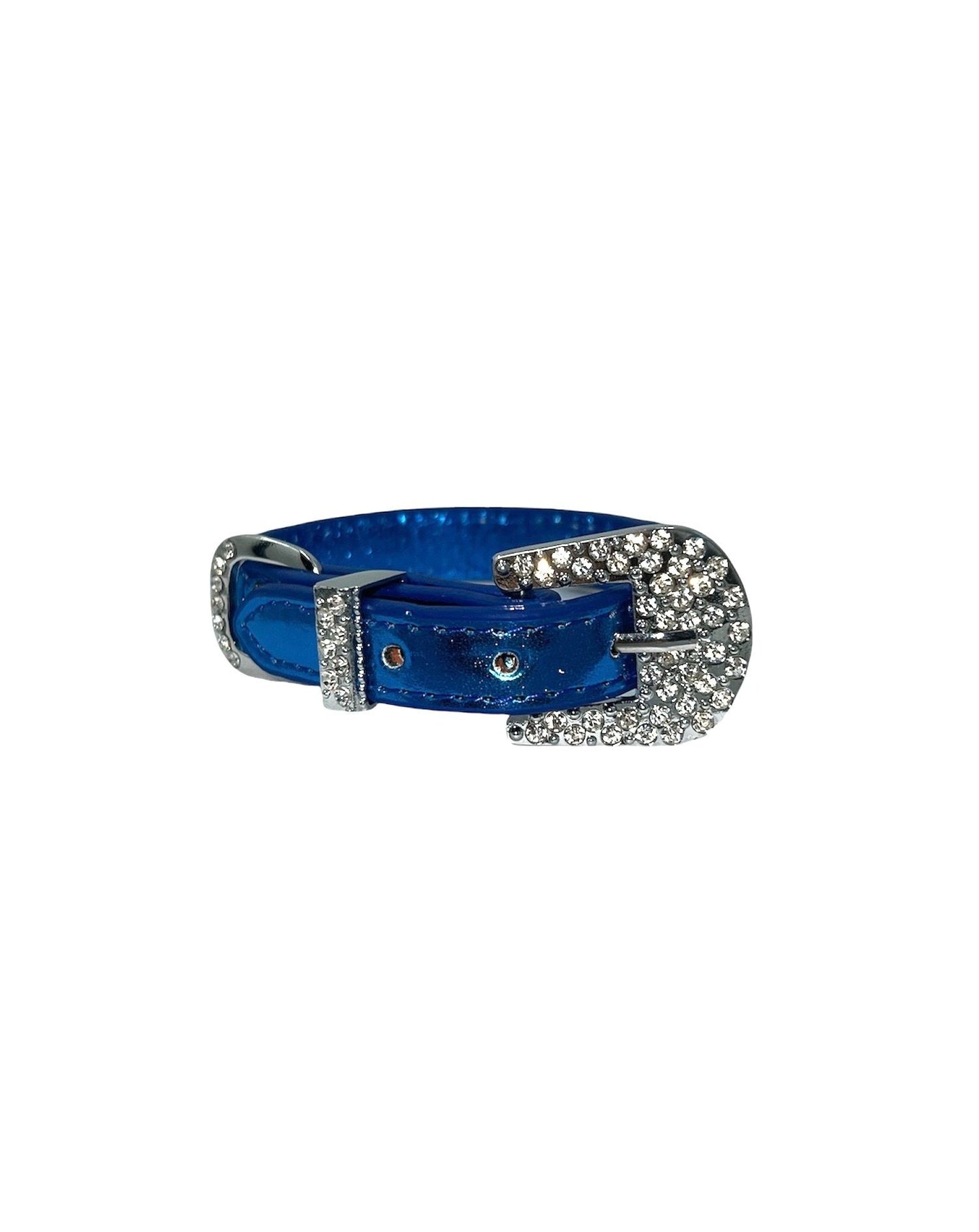 Cat Collar / Small Dog Collar - Blue - Dia 8,5 CM - Length 32 CM - Width 1,5 CM