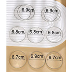 Kinky Pleasure - S020 - Exclusive 10-Piece Silver & Gold Bracelet Set for Women - 2 Colours