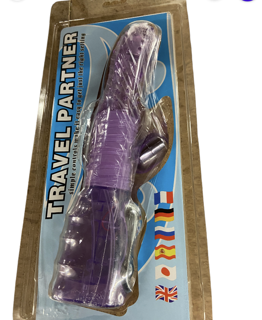 Travel Partner Purple Rabbit - G Spot Vibrator - Big Size