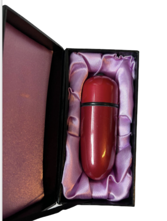 Big Size Vibrating Egg - Red - 8 CM - Packed In Neutral Luxury Black Box