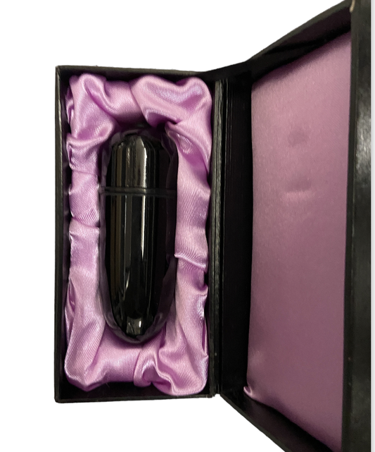 Big Size Vibrating Egg - Black - 8 CM - Packed In Neutral Luxury Black Box