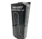 Power Escorts - BR227 - Black - Monster John XL Mega Realistic Dildo - 30 CM / 11,8 Inch