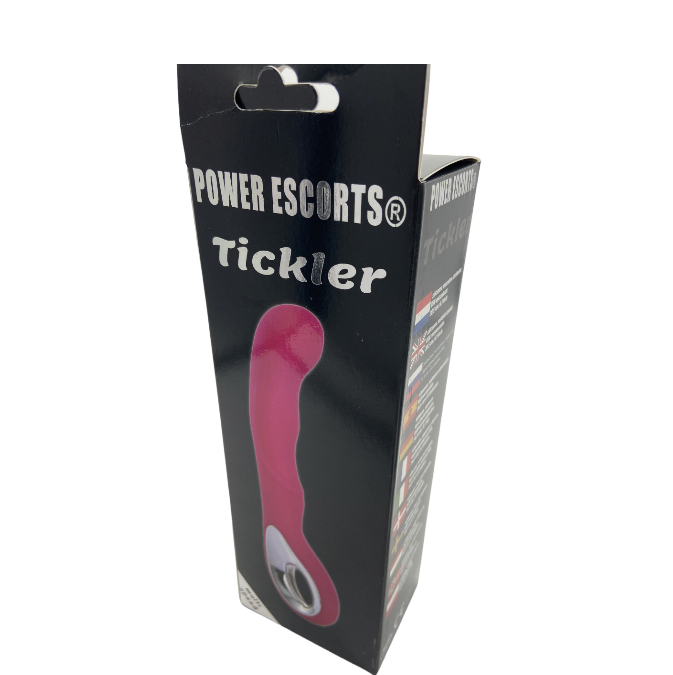 Power Escorts - BR214 Pink Tickler Silicone GSpot Vibrator - Rechargeable