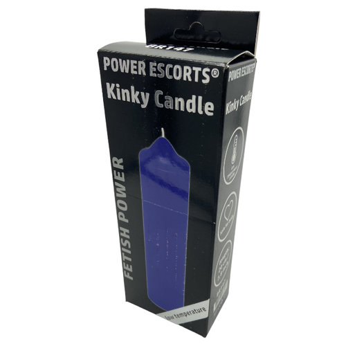 Power Escorts - BR147 - Power Kinky Candle Purple Low Temperature