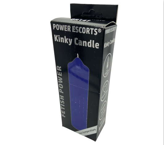 Power Escorts - BR147 - Power Kinky Candle Purple Low Temperature