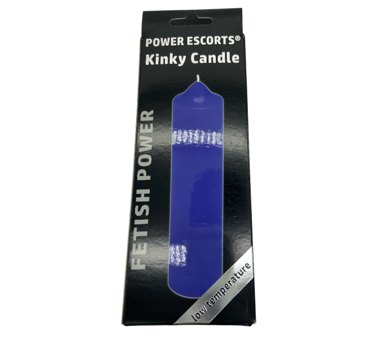 Power Escorts - BR147 - Power Kinky Candle Purple Low Temperature