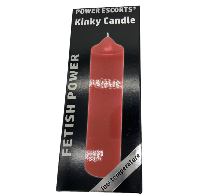 Power Escorts - BR148 - Kinky Candle Low Temperature - Red - BR148