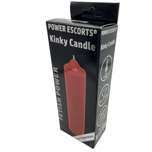 Power Escorts - BR148 - Kinky Candle Low Temperature - Red - BR148