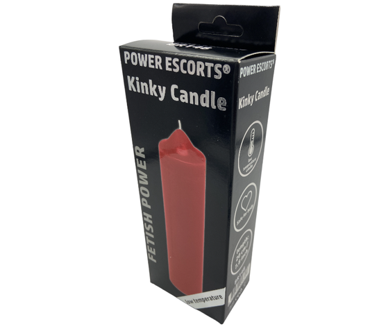 Power Escorts - BR148 - Kinky Candle Low Temperature - Red - BR148
