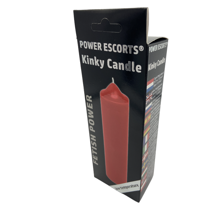 Power Escorts - BR148 - Kinky Candle Low Temperature - Red - BR148