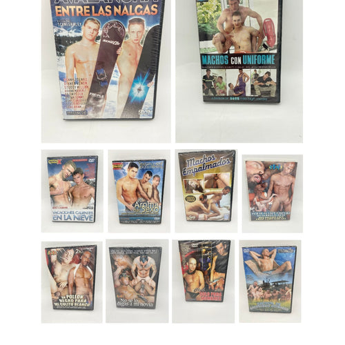 DVD Gay Spain Pack 10 Titles