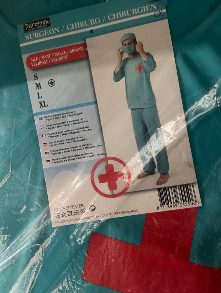 Sexy Surgeon Costume – Adult Roleplay Dress-Up Set
