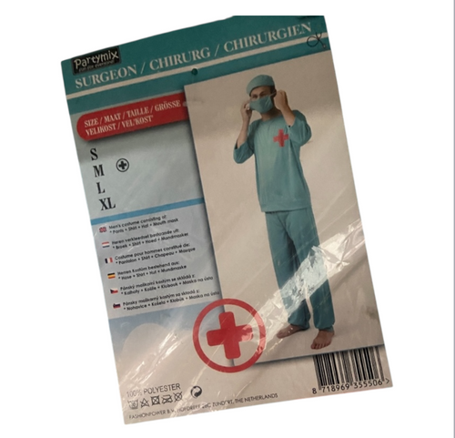 Sexy Surgeon Costume – Adult Roleplay Dress-Up Set