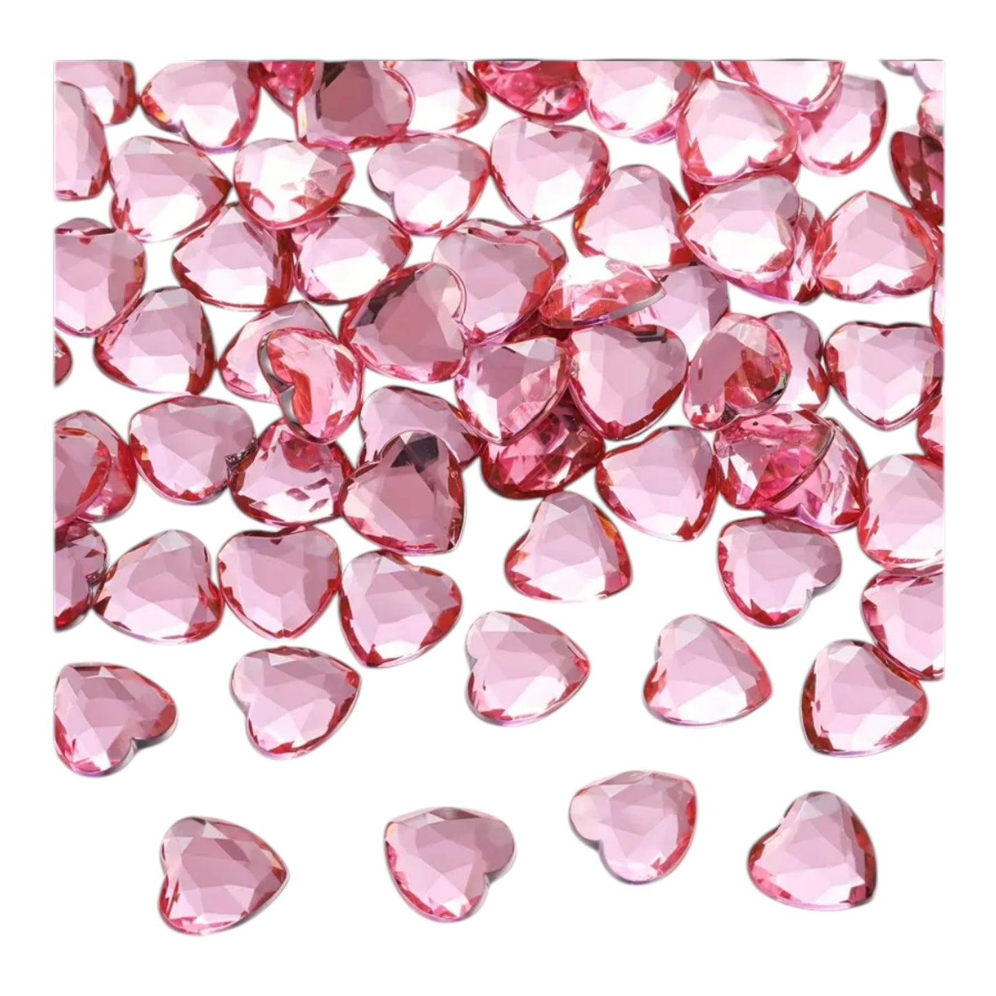 Kinky Pleasure - T153 - Mini Decorative Hearts 20 Pieces Pink & Red