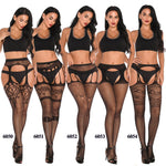 Body Pleasure - TL141 S/M - Sexy Body Stocking Lingerie - Luxury Gift Box - Black