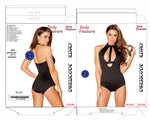 Body Pleasure - TL119 - Sexy Luxury Body - One Size Fits Most - Gift Box - Black