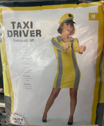 Sexy Taxi Driver Roleplay Dress for Women – Seductive Chauffeur Uniform with Cap - S/M/L